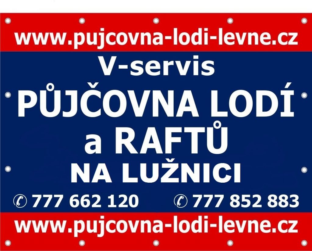 pujcovna raftu na luznici